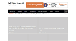 Desktop Screenshot of mmm-invest.net