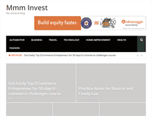 Tablet Screenshot of mmm-invest.net